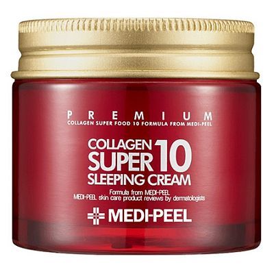 Medi-Peel Collagen Super10 Sleeping Cream Ночной крем для лица с коллагеном 70мл