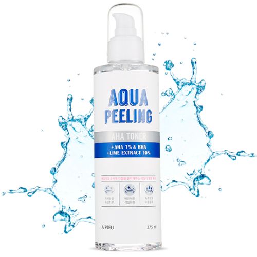 A'pieu Aqua Peeling Aha Toner Пилинг-тонер для лица с AHA-кислотами и лаймом 275мл