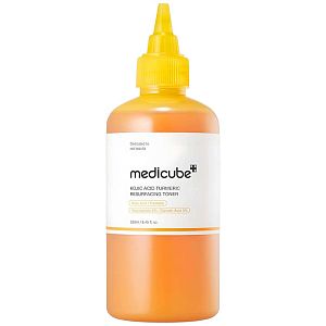 Отшелушивающий тонер с кислотами Medicube Kojic Acid Turmeric Resurfacing Toner 250мл