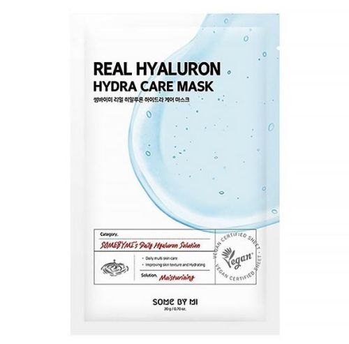 Some By Mi Real Hyaluron Hydra Care Mask Тканевая увлажняющая маска с гиалуроновой кислотой 20мл