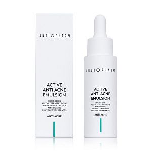 Активная эмульсия для проблемной кожи Ангиофарм Active Anti Acne Emulsion (30мл)