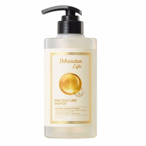 JMSolution Shampoo Life Prime Gold Libre Шампунь для волос с экстрактом золота 500 мл