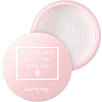 Secret Key Rose Water Oil Clear Powder Рассыпчатая пудра с розовой водой для жирной кожи 5г