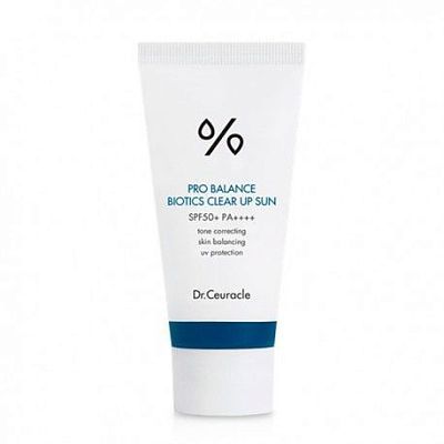 Dr.Ceuracle Pro-Balance Biotics Clear Up Sun Санскрин с пробиотиками SPF50+/PA++++ 50мл УЦЕНКА