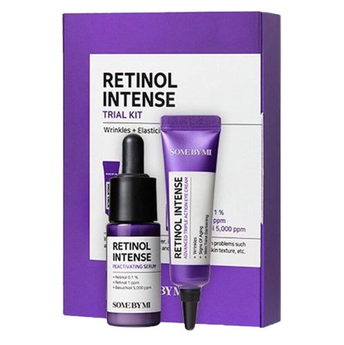 Some By Mi Retinol Intense Trial Kit Омолаживающий набор средств с ретинолом 10+30 мл