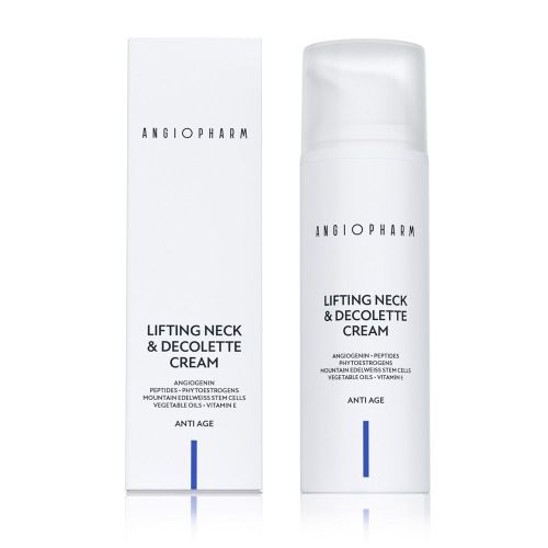 Лифтинг крем для шеи и зоны декольте Ангиофарм Lifting Neck & Decolette Cream 50 мл УЦЕНКА