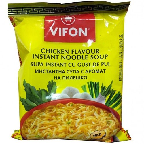 Vifon Chicken Flavour Лапша быстрого приготовления Курица 60г