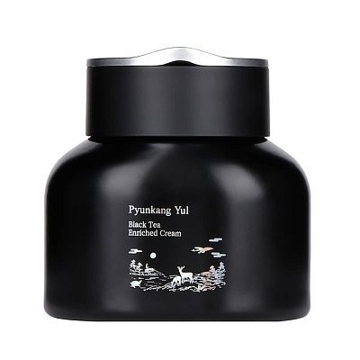 Омолаживающий питательный крем с комбучей Pyunkang Yul Black Tea Enriched Cream 60 мл УЦЕНКА