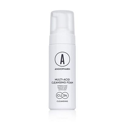 Мультикислотная очищающая пенка Ангиофарм Multi-Acid Cleansing Foam 160мл