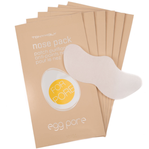 Tony Moly Egg Pore Nose Pack Набор полосок от черных точек 7шт
