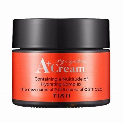 Tiam My Signature A+ Cream Антиоксидантный крем для лица с витамином С для сияния кожи 50 мл