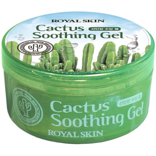 Royal Skin Cactus Soothing Gel Многофункциональный гель для лица и тела с экстрактом кактуса 300мл