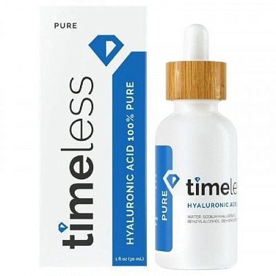 Timeless Skin Care Hyaluronic Acid 100% Глубокоувлажняющая сыворотка с гиалуроновой кислотой 30мл