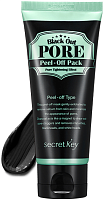 Secret Key Black Out Pore Peel-Off Pack Маска-пленка для глубокого очищения и сужения пор 100мл
