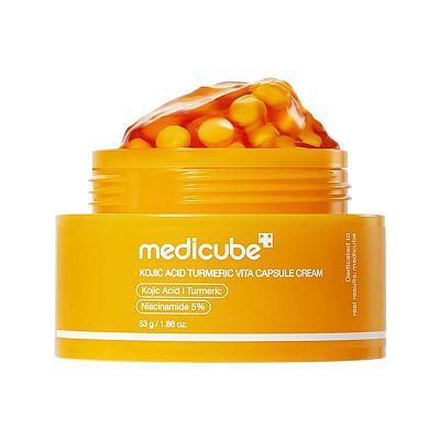 Капсульный крем для сияния кожи Medicube Kojic Acid Turmeric Vita Capsule Cream 53г