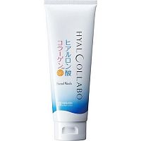 Meishoku Hyalcollabo Facial Wash Пенка для умывания с коллагеном и гиалуроновой кислотой 100г