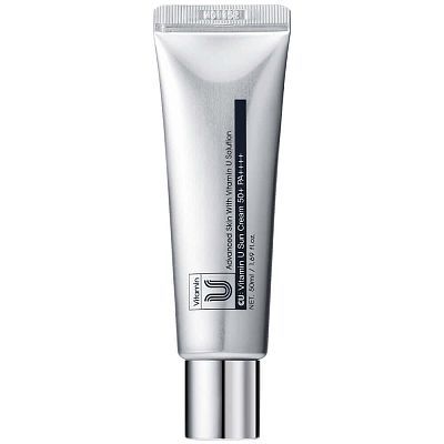 Солнцезащитный крем с витамином U CU: VITAMIN U Sun Cream SPF 50+ PA++++ 50 мл