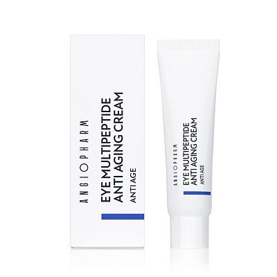 Мультипептидный омолаживающий крем вокруг глаз Ангиофарм Eye Multipeptide Anti Aging Cream 5 мл