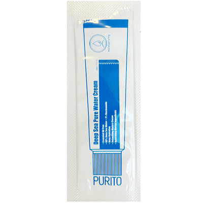 Purito Deep Sea Pure Water Cream Увлажняющий крем с морской водой (тестер) 1мл