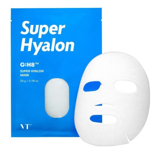 VT Cosmetics Super Hyalon Mask Увлажняющая тканевая маска с гиалуроновой кислотой 28мл