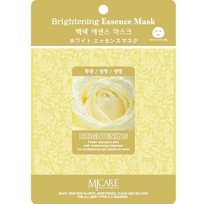 Mijin Brightening Essence Mask Осветляющая тканевая маска 23г