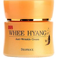 Deoproce Whee Hyang Anti-Wrinkle Cream Крем для лица антивозрастной с женьшенем 50мл