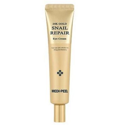 Medi-Peel 24K Gold Snail Repair Eye Cream Крем для глаз с 24К золотом и муцином улитки 40 мл УЦЕНКА