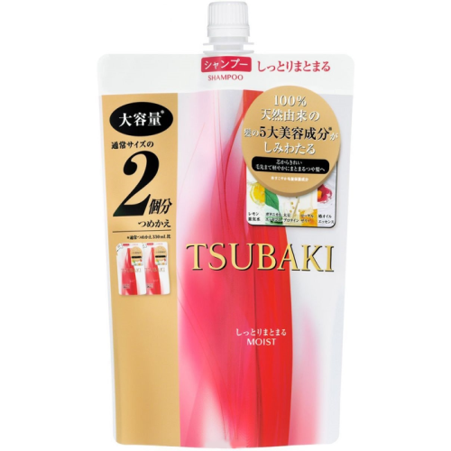 Shiseido Tsubaki Moist Увлажняющий шампунь для волос с маслом камелии 660мл