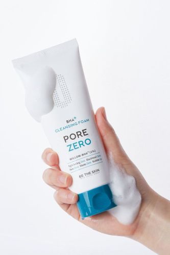Be The Skin BHA+Pore Zero Cleansing Foam Пенка с салициловой кислотой от черных точек 150г фото 2