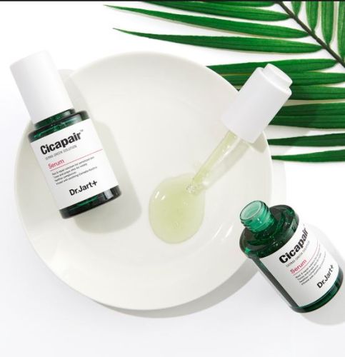 Dr.Jart+ Cicapair Serum Derma Green Solution Сыворотка для проблемной и чувствительной кожи 15мл фото 2