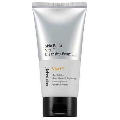Пенка для умывания с витамином С JMsolution Skin Boost Vita C Cleansing Foam 1.5, 150ml