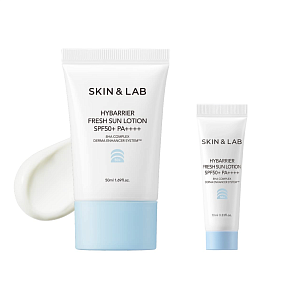 SKIN&LAB Hybarrier Fresh Sun Lotion Солнцезащитный крем для сухой и чувствительной кожи SFP50+ PA+++ (10 мл)