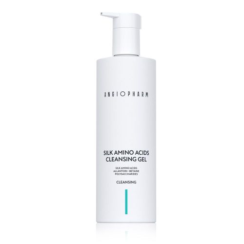 Гель для умывания с аминокислотами шелка Ангиофарм Silk Amino Acids Cleansing Gel 400мл
