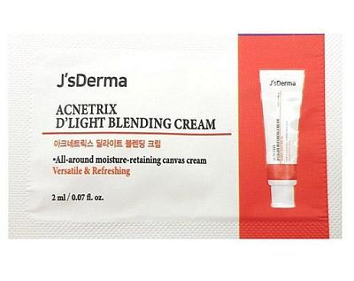 JsDerma Acnetrix Blending Cream Восстанавливающий крем для проблемной кожи 2мл