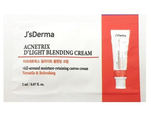 JsDerma Acnetrix Blending Cream Восстанавливающий крем для проблемной кожи 2мл