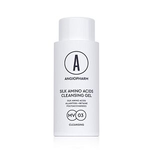 Гель для умывания с аминокислотами шелка Ангиофарм Silk Amino Acids Cleansing Gel 50 мл