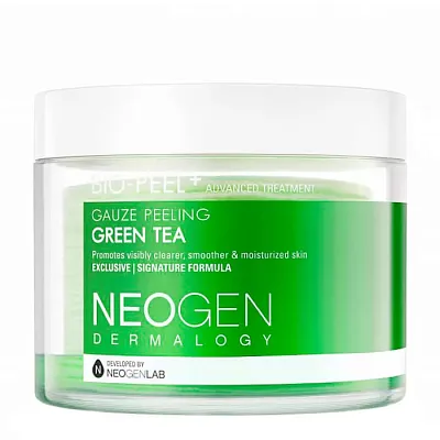 Neogen Dermatology Bio-Peel Gauze Peeling Green Tea Трёхслойные пилинг-пэды с зелёным чаем 30 шт