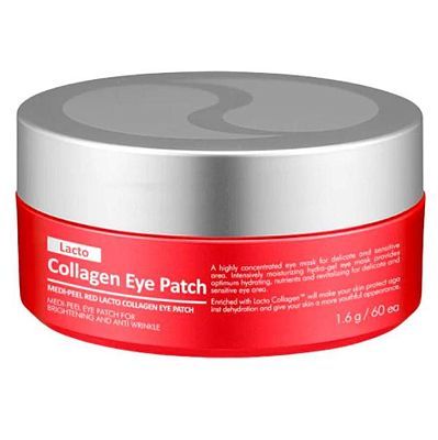 Medi-Peel Red Lacto Collagen Eye Patch Укрепляющие патчи с гидролизатом коллагена 60 шт