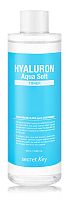 Secret Key Hyaluron Aqua Soft Toner Гиалуроновый тонер с эффектом микро-пилинга 500мл