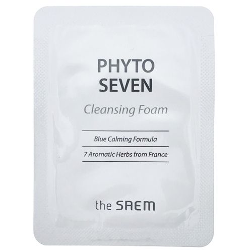 The Saem Phyto Seven Cleansing Foam Пенка для умывания (тестер) 2.5мл