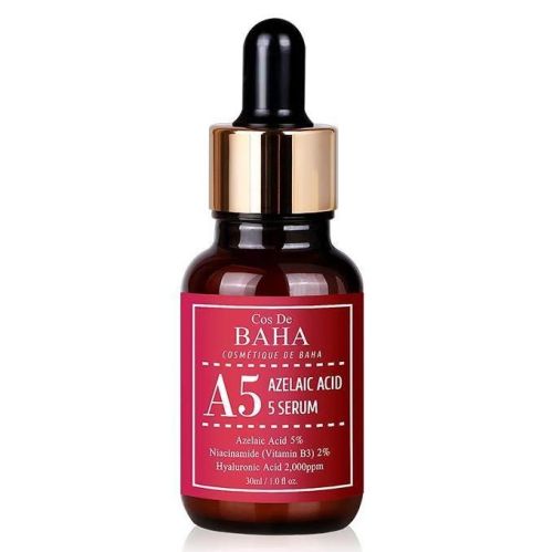 Сыворотка для проблемной кожи с азелаиновой кислотой Cos De BAHA Azlaic Acid 5% Serum 30 мл УЦЕНКА