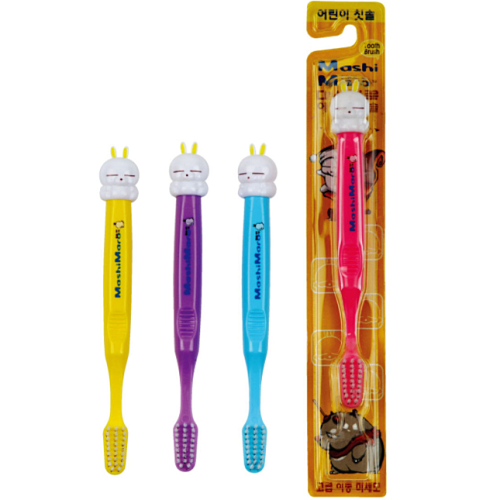 EQ Maxon MashiMaro Kids Зубная щетка со сверхтонкими щетинками двойной высоты (от 5 лет)