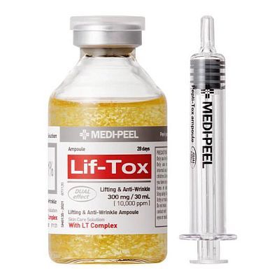 Ампульная лифтинг сыворотка с золотом и прополисом Medi-Peel Lif-Tox Ampoule 30мл