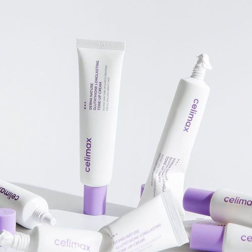 Celimax Derma Nature Glutathione Longlasting Tone-Up Cream Крем с глутатионом от пигментации 35мл фото 2
