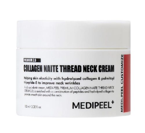 Моделирующий крем для шеи и зоны декольте Medi-Peel Premium Collagen Naite Thread Neck Cream 100 мл