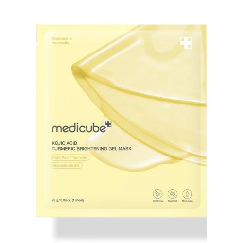 Гидрогелевая маска с куркумой и койевой кислотой Medicube Kojic Acid Turmeric Gel Mask 1шт