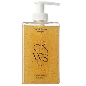 Отшелушивающий шампунь с морской солью GROWUS Sea Salt Therapy Shampoo 500мл