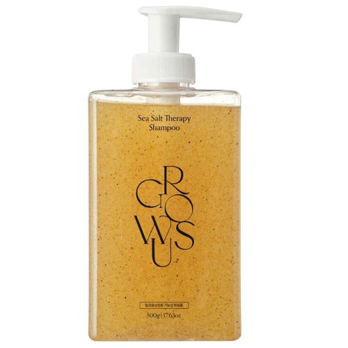 Отшелушивающий шампунь с морской солью GROWUS Sea Salt Therapy Shampoo 500мл