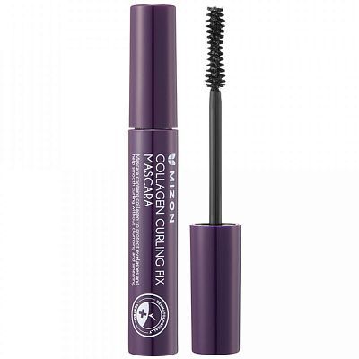 Mizon Collagen Curling Fix Mascara Водостойкая тушь для ресниц с коллагеном 6мл