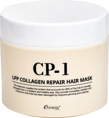 Восстанавливающая маска для волос Esthetic House CP-1 LPP Collagen Repair Hair Mask 300мл